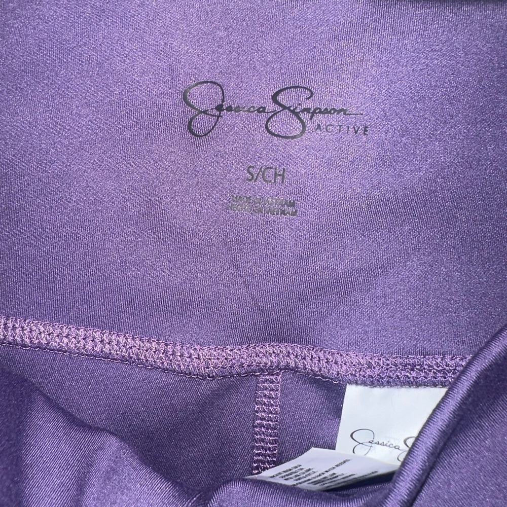 New women’s Jessica Simpson size S small leggings purple - Picture 3 of 4